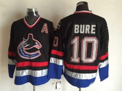 Vancouver Canucks #10 Pavel Bure black CCM throwback nhl jersey