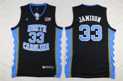 North Carolina Tar Heels #33 Jamison black College Basketball Jersey