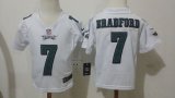 Nike Philadelphia Eagles #7 Sam Bradford White children nfl jersey