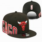 2023 Chicago Bulls black NBA Snapback Hats 01