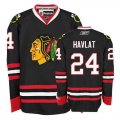 NHL Chicago Blackhawks #24 Martin Havlat Black jersey