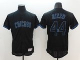 Chicago Cubs #44 Anthony Rizzo Black New Flexbase Authentic Collection Jersey