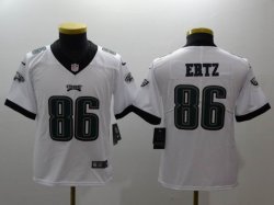 Youth Nike Philadelphia Eagles #86 Zach Ertz white Color Rush Limited Jersey