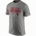 Men's Arizona Cardinals Nike Heathered Gray Property Of T-Shirt