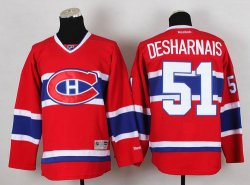 Reebok Montreal Canadiens #51 David Desharnais Red nhl Jersey