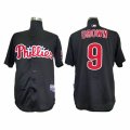 Philadephia Phillis 9 Brown Black MLB jersey