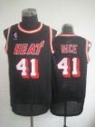 nba miami heat Glen Rice #41 black basketball jerseys