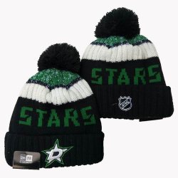 2024 Dallas Stars black green white NHL Sports Cuffed Knit Hats