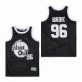 Tournament Shoot out #96 Shakur Birdie black basketball jerseys-SG