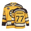 NHL Boston Bruins #77 BOURQUE yellow jersey