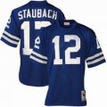 Dallas Cowboys Staubach 12 Blue Throwback Jersey