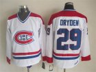 Montreal Canadiens #29 Ken Dryden CCM white Ice Hockey Jerseys