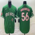 2023 World Cup Mexico #56 Randy Arozarena green majestic baseball jerseys 08