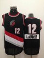 2014 Portland Trail Blazers #12 LaMarcus Aldridge black NBA Christmas Jerseys