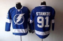 Nhl Tampa Bay Lightning 91# stamkosdark blue jerseys