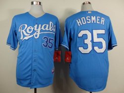 Kansas City Royals Eric Hosmer 35# skyblue mlb jerseys