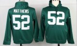 Green Bay Packers 52 matthews green Green nike nfl Hooded Sweatshirt