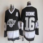 Los Angeles Kings #16 Marcel Dionne black Throwback CCM Jersey