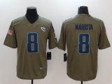 Nike Tennessee Titans #8 Marcus Mariota green USA flag Color Rush Limited Jersey