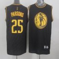 Dallas Mavericks #25 Chandler Parsons black fashion nba jerseys