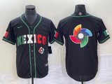 2023 World Cup Mexico blank black new majestic MLB baseball Jerseys-BD 38