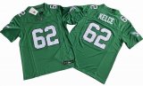 Philadelphia Eagles 62# Jason Kelce green Nike Vapor F.U.S.E. Limited Jersey big size