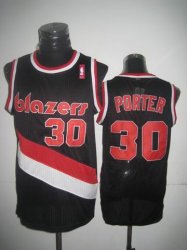 Portland Trail Blazers #30 Terry Porter Throwback black nba Jersey