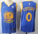 Nike Golden State Warriors #0 Cousins Blue nba basketball jerseys-S8