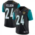 Jacksonville Jaguars #24 T.J. Yeldon black nike Color Rush Limited Jersey