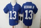 Nike New York Giants #13 Odell Beckham Jr Blue nfl children jerseys