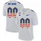 Custom Pittsburgh Panthers white college football Limited Jersey