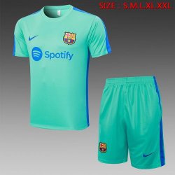 2023-2024 Barcelona club light green soccer Training clothes D878