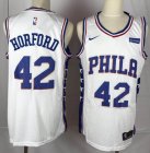 Nike Philadelphia 76ers #42 Al Horford white basketball jersey-YL