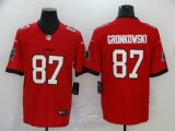 Nike Tampa Bay Buccaneers #87 Rob Gronkowski red Color Rush Limited jersey-BD