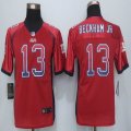 Youth NEW Nike New York Giants 13 Beckham jr Drift Fashion Red Elite Jerseys