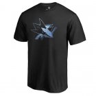 Men's San Jose Sharks Black NHL Pond Hockey T-Shirt