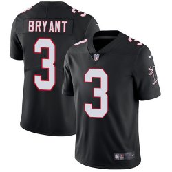 Nike Atlanta Falcons #3 Bryant black color Rush Limited Jersey