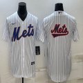 Nike New York Mets blank white majestic mlb jerseys-BD 01