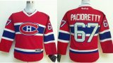 reebok Montreal Canadiens 67 Max Pacioretty red kids nhl jerseys