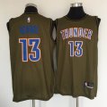 Oklahoma City Thunder #13 Paul George Green nike nba jersey