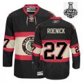 2013 NHL Stanley Cup Chicago Blackhawks 27# ROENICK black Jerseys