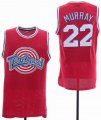 Bill Murray #22 Tune Squad Red Basketball Jersey