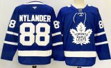 Toronto Maple Leaf #88 William Nylander blue hockey jersey-PD