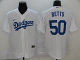 Nike Los Angeles Dodgers Mookie Betts white majestic baseball Jersey