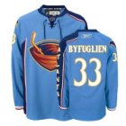 NHL Atlanta Thrashers 33# BYFUGLIEN Blue Jersey