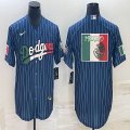 2020 World Series Los Angeles Dodgers blank blue green white red majestic baseball Jerseys-BD 01