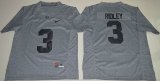 2016 Heather Gray Alabama Crimson Tide Calvin Ridley 3 College Football Limited Jersey - Gridiron Gray