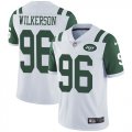 Nike New York Jets #96 Muhammad Wilkerson white Color Rush Limited Jersey