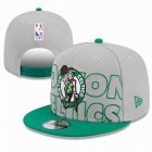 2023 Boston Celtics gray NBA Snapback Hats