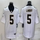 New Orleans Saints #5 Jarvis Landry White Nike Color Rush Limited Jersey 01